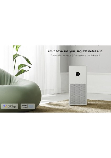 Yenii Akıllı Hava Temizleyici - 3 Katmanlı Hepa Filtre, 48 M² Alan Etki ve Ultra Sessiz Çalışma modelleri