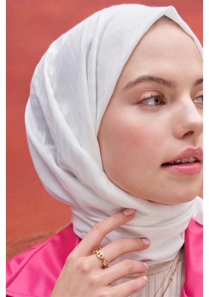 Fasone Modal Jakar Şal Ekru indirimleri