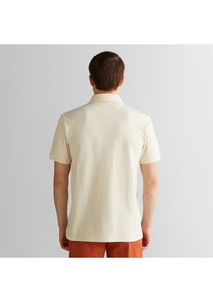 Erkek Beyaz Regular Fit Polo fiyatları