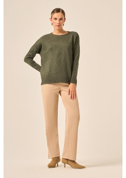 Kadın Şardon Kazak Haki 25215 fırsatları