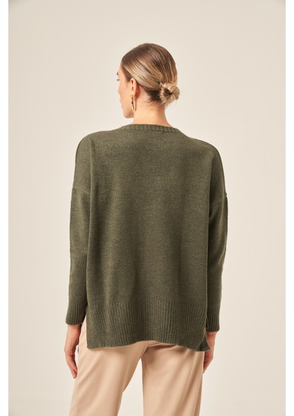 Kadın Şardon Kazak Haki 25215