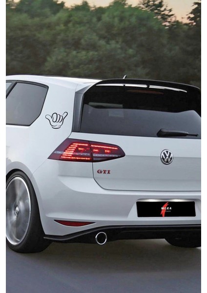 Miki Fare El Araba Motorsiklet Kask Laptop Cam ve Oto Sticker 15X11 cm fiyatları