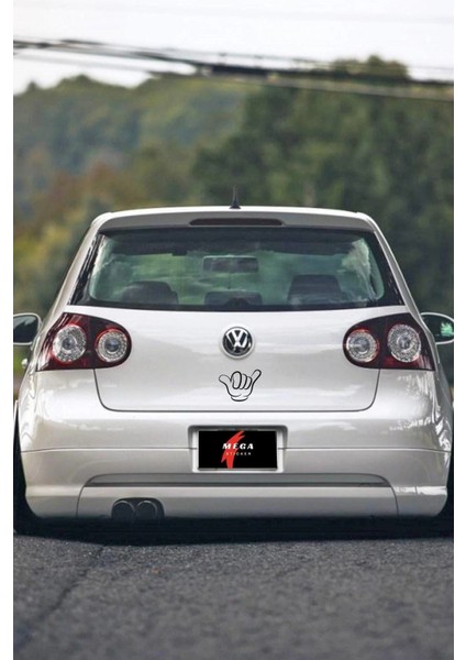 Miki Fare El Araba Motorsiklet Kask Laptop Cam ve Oto Sticker 15X11 cm fırsatları