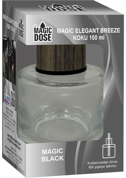 3 Adet Magic Dose Elegant Breeze Black 100 ml fiyatları