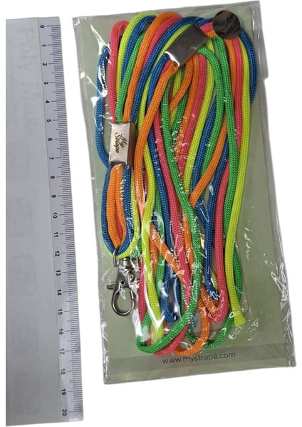 RENKLİ PARACORD TELEFON BOYUN ASKISI TÜM KILIFLARA UYUMLU