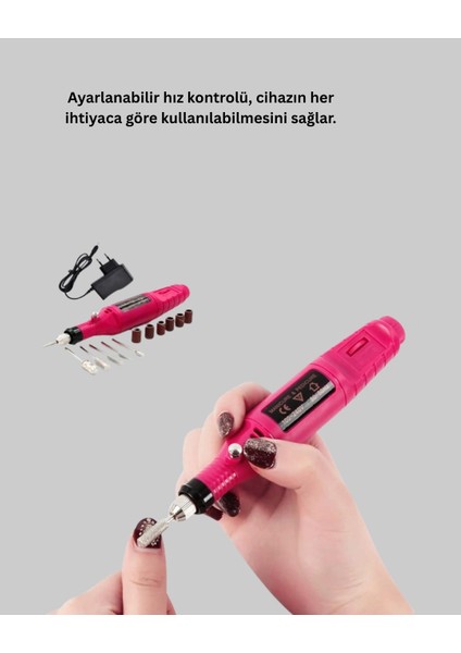 Buğz Tırnak Matkap Makinesi – Profesyonel Manikür Pedikür Cihazı, Ayarlanabilir Hız ve Sessiz Çalışma indirimleri