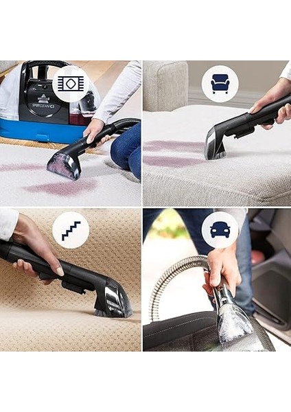 Spotclean C3 | Halı-Koltuk Yıkama ve Leke Çıkarma Makinesi | 340W | 3619N modelleri
