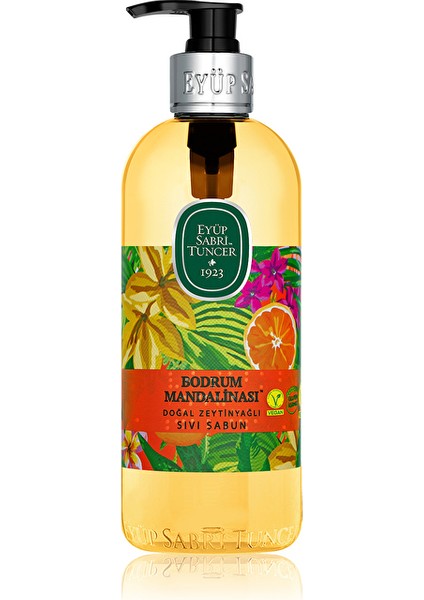 2 Adet Eyüp Sabri Tuncer Sıvı Sabun 500 ml Bodrum Mandarina