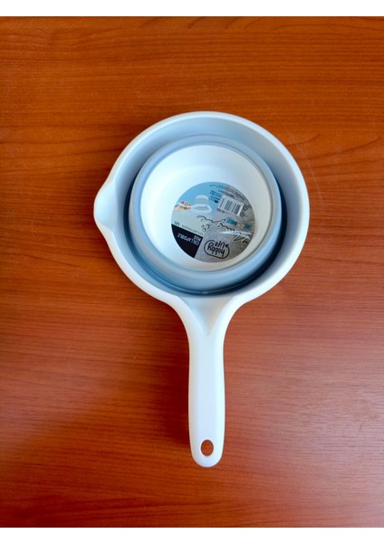 Katlanabilir Pratik Maşrapa/kase (Yer Tasarrufu) - 1.2 Litre fırsatları