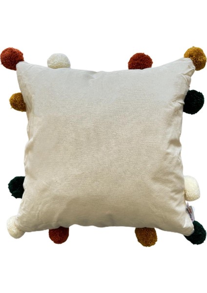 Renkli Ponponlu Kırlent Kılıfı fiyatları