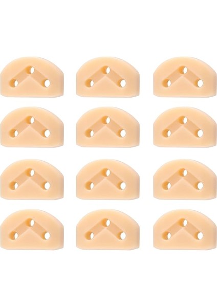 Klasik Gitarlar Için 12 Parçalı Makara, Ağacı, Tutma Hissi, Gitar Teli Kilidi, Somun Bloğu Kelepçesi,