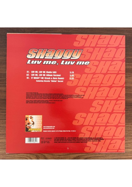Shaggy – Luv Me, Luv Me fiyatları