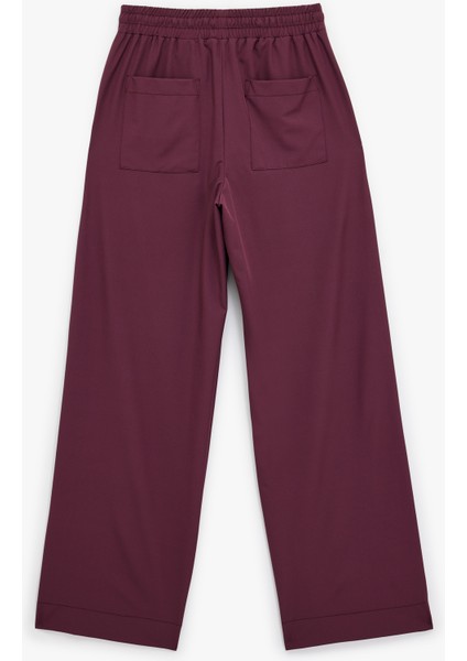 Rahat Kalıp Cepli Beli Bağcıklı Geniş Paça Spor Eşofman Altı fiyatları