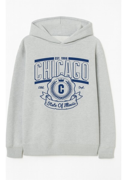 Oleaoffıcıal Kapüşonlu Iplik Şardonlu Baskılı Hoodie fiyatları