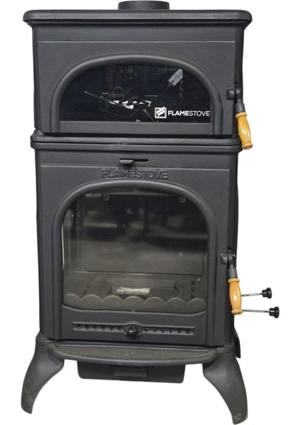 FS-024-AK Modena Lüx Oven Alttan Küllüklü Döküm Soba