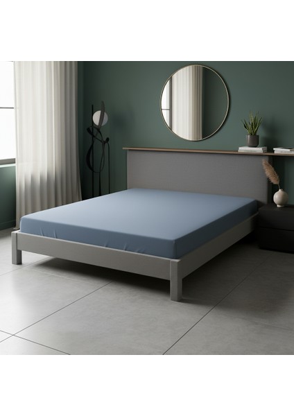 Premium %100 Pamuk | Lakost Örgü Lastikli Çarşaf | Tek / Çift Kişilik | Yumuşak Dokulu