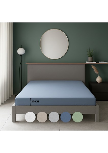 Premium %100 Pamuk | Lakost Örgü Lastikli Çarşaf | Tek / Çift Kişilik | Yumuşak Dokulu fiyatları