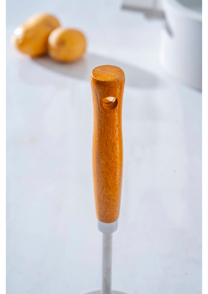 Evero Ahşap Saplı Çelik Patates Ezici - 25 cm modelleri