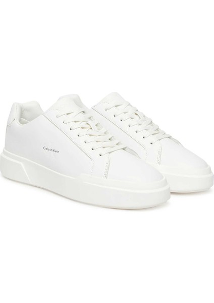 Erkek Chunky Cupsole Kalın Tabanlı Sneaker - Ekru