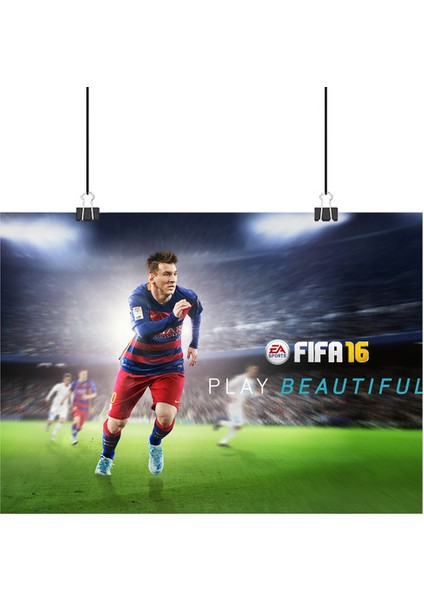 Fıfa Poster2 - Retro Duvar Dekoru