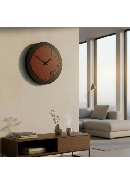 Ahşap Boyalı Dekoratif Duvar Saati fırsatları