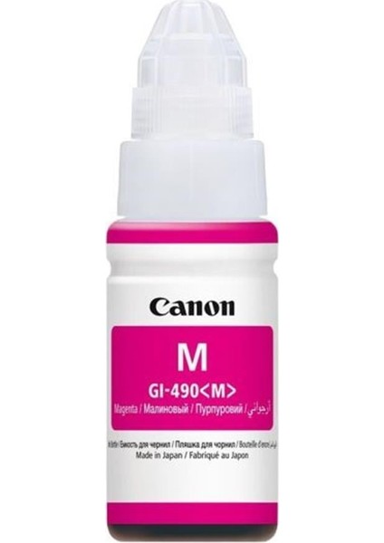 GI-490M Magenta Kırmızı Şişe Mürekkep G1411-2411-3411-4411