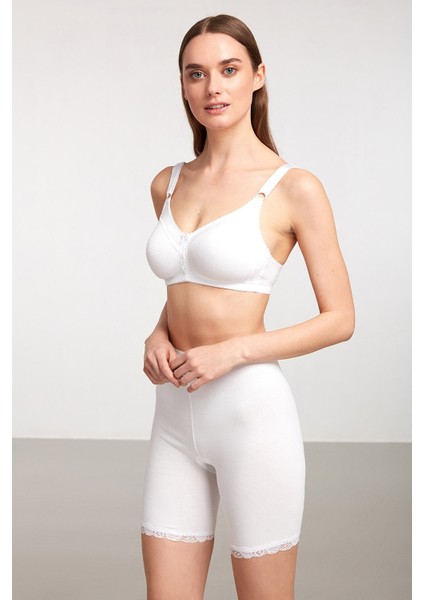 Kadın Basic Dantel Detaylı Paçalı Külot