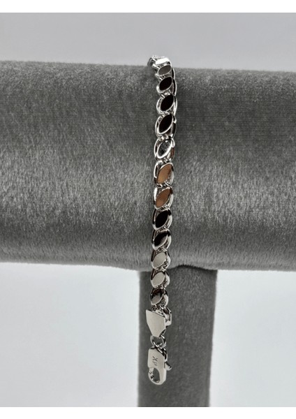 Yaprak Şekilli Parlak Silver Bileklik fiyatları