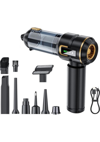 “SUITU AWARENESS DAZZLING ST-6697APlus – Ultra Güçlü 20.000PA Brushless Motorlu Kablosuz Akıllı El Süpürgesi”