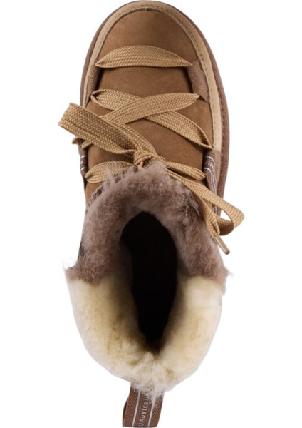 Blurred Micro Patchwork Kadın Bej Bot indirimleri