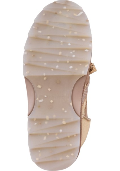 Blurred Micro Patchwork Kadın Bej Bot