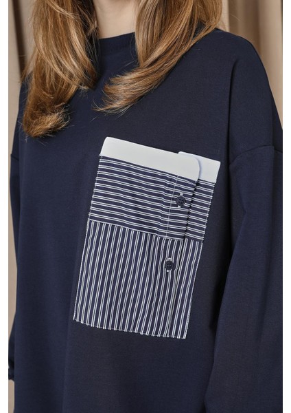 Kadın Cep Detaylı Tunik - 10719TUN modelleri