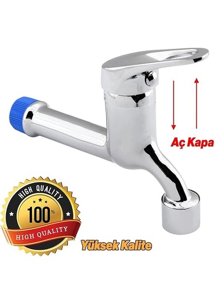 Kapa Uzun Musluk Lavabo Banyo Mutfak Musluğu Bahçe Çeşmesi Klasik Musluk Tek Çıkışlı Batarya fırsatları