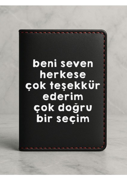 Ruhsat Koruyucu Baskılı Kart Bölmeli Siyah Vinlex Deri Ruhsat Kabı Kılıfı Doğru Seçim