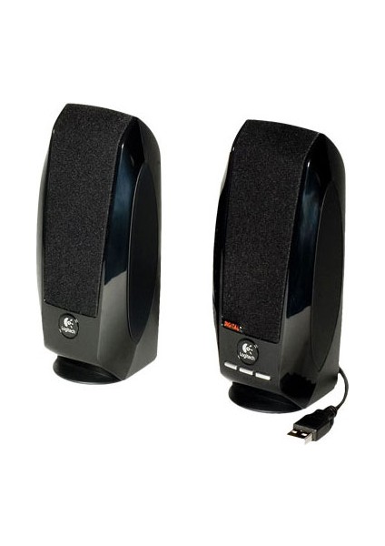 Logitech S150 1+1 1.2W 980-000029 USB Gümüş/siyah Speaker