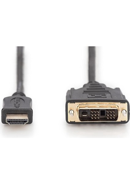 AK-330300-020-S HDMI Adaptör Kablosu, Tip A-Dvi(18+1) M/m, 2,0m, Full Hd, Bl fırsatları