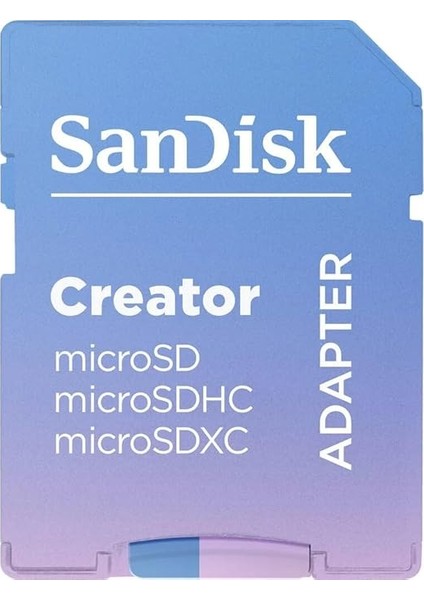 Creator 256GB 190/130MB/S Microsdxc Uhs-I A2 V30 Adaptörlü Hafıza Kartı SDSQXAV-256G-IN6MS modelleri
