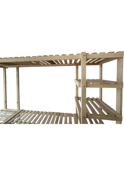 Ahşap L Köşe Elbise Dolabı indirimleri