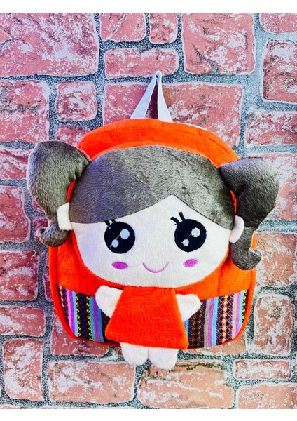 Peluş Çocuk Sırt Çantası - Labubu Hello Kitty Kuromi Stitch Mickey Mouse Bugs Bunny Çanta