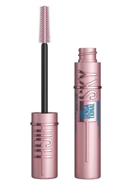 New York Lash Sensational Sky High Suya Dayanıklı Waterproof Maskara & Mini Tattoo Liner Gel Pencil Makyaj Seti modelleri