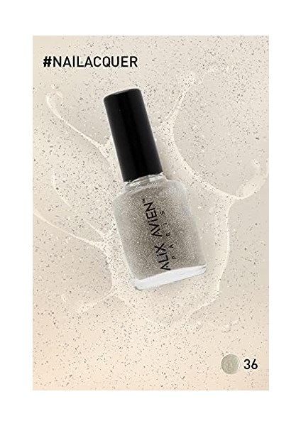Simli Gold Oje 36- Yüksek Pigmentli Uzun Süreli Kalıcılık Hızlı Kuruma - Nail Lacquer 36 modelleri