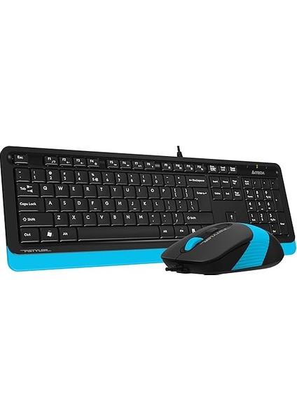 Tech F1010 Q USB Türkçe Fn-Multimedya Klavye+Optik 1600DPI Siyah/mavi Mouse Set fiyatları
