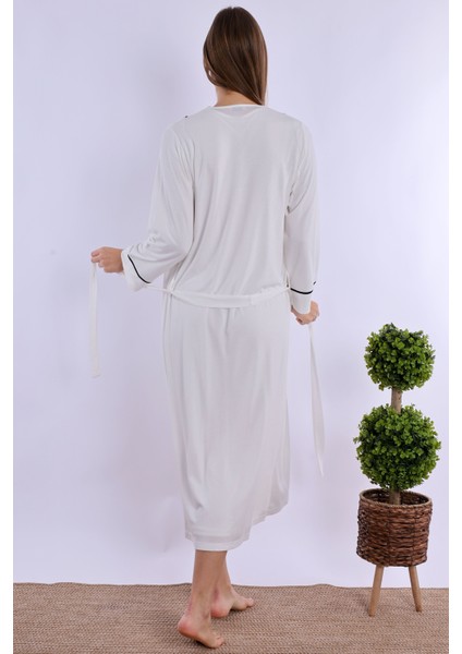 Ekru Hamile Lohusa Set modelleri