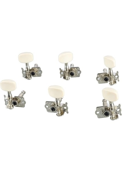6 Adet Gitar Kilitleme Tuner Gitar Kilitleme Tuner, Gitar Tel Akort Peg Abs Mühürlü Makine Kafası Tuner Gitar Tel Akort Peg Elektro Gitar Tuner Anahtar Değiştirme indirimleri