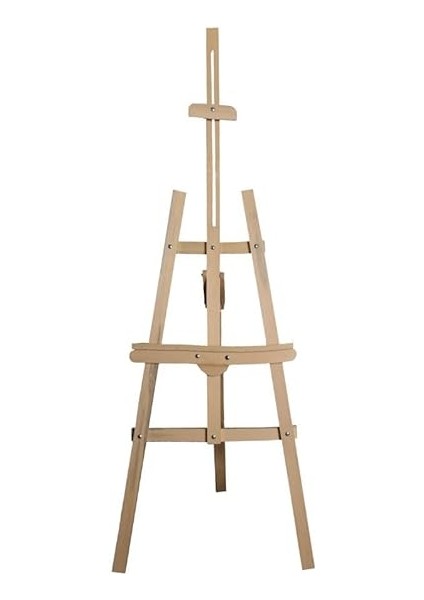175 cm Ahşap Çam Resim Şovelesi Ressam Sehpası Ayarlanabilir Artlantis Resim Şövalyesi 1 Adet modelleri