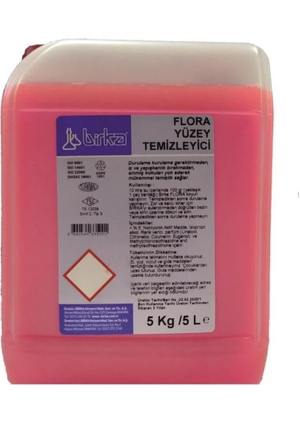 Birka Flora Yüzey Temizleyici 5 Kg.