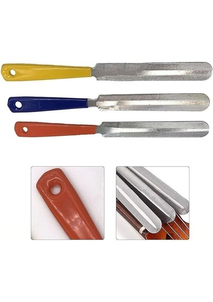 Adet Gitar Somun Dosya Seti, Paslanmaz Çelik Gitar Dosyası, Gitar Ölçülü Somun Eyer Dosyaları Fret Seti Tırnak Çektirme Onarım Aracı Gitar Bas indirimleri