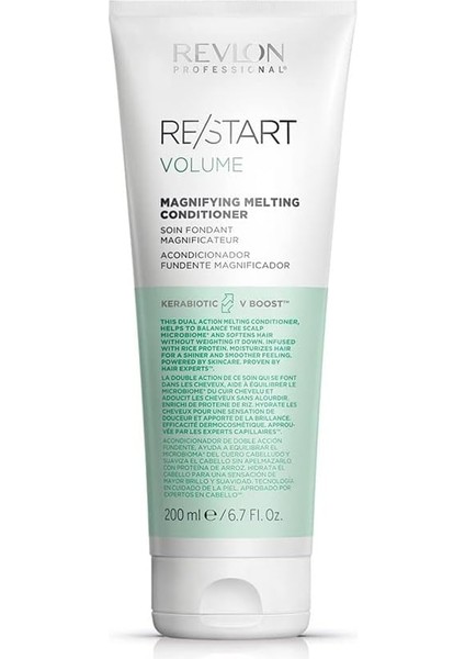 Revlon Professional Restart Volume Hacim Kazandıran Saç Kremi 200 ml