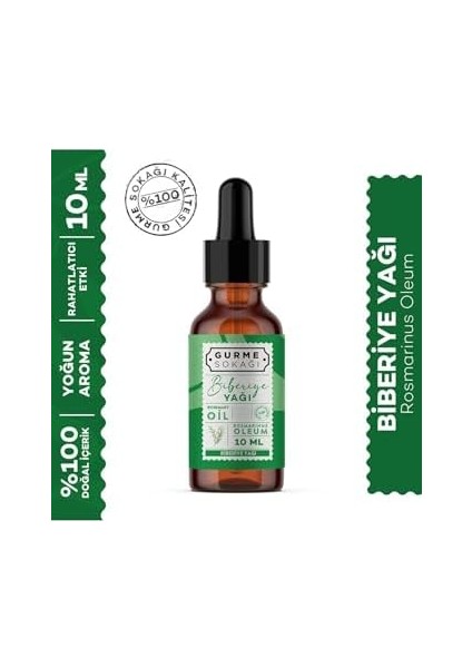 Gurme Sokağı Biberiye Yağı 10 ml fiyatları