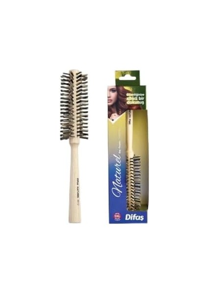 Difaş Naturel 3012 Fön Fırçası Askili